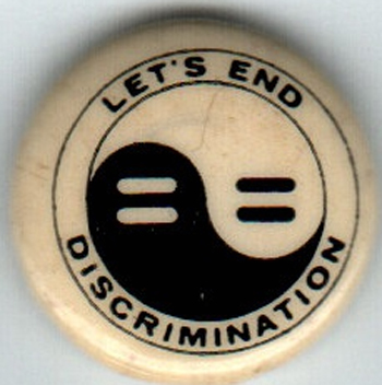 [Let's End 
Discrimination pin]