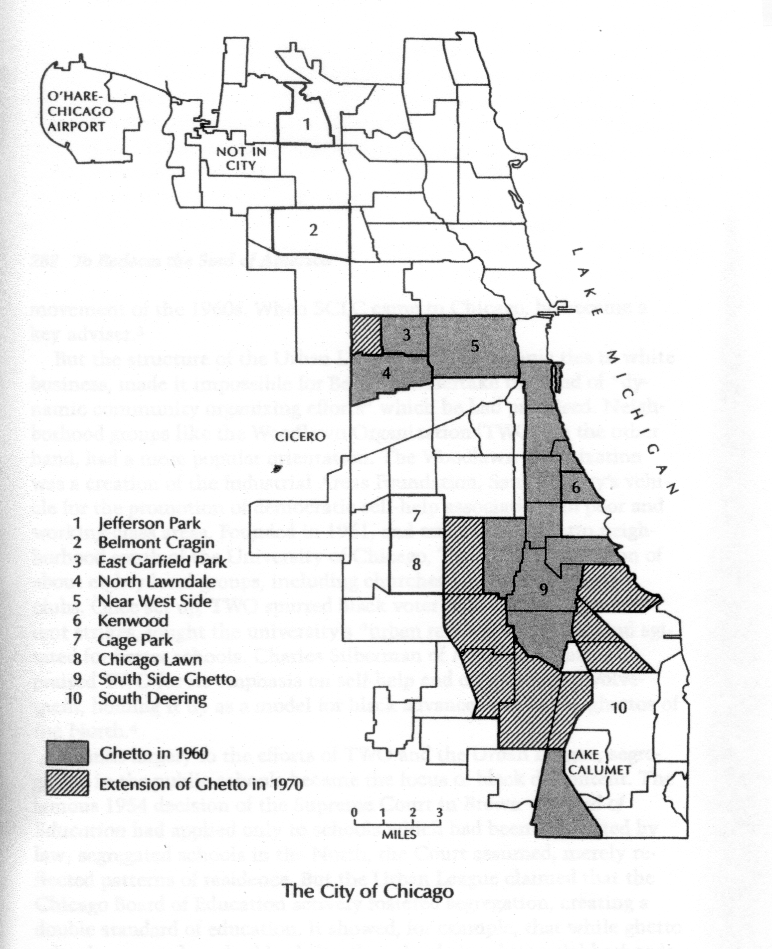[Map of Chicago ghettos]