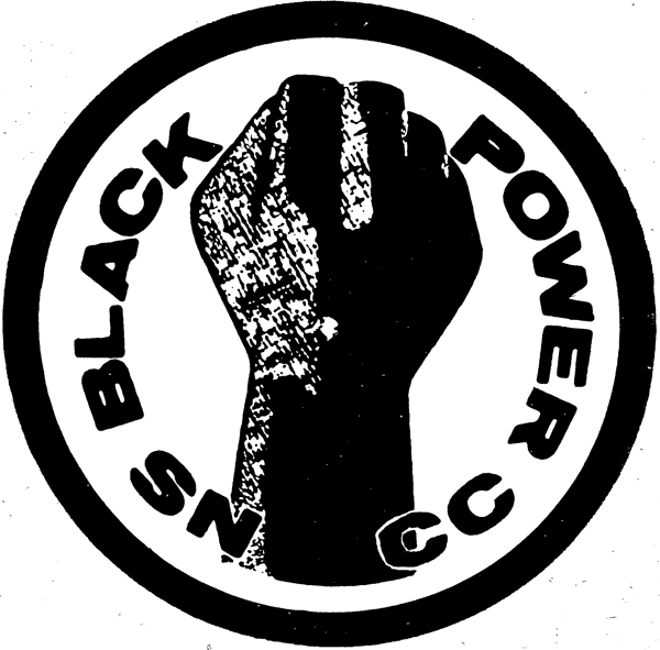 [SNCC Black Power pin]